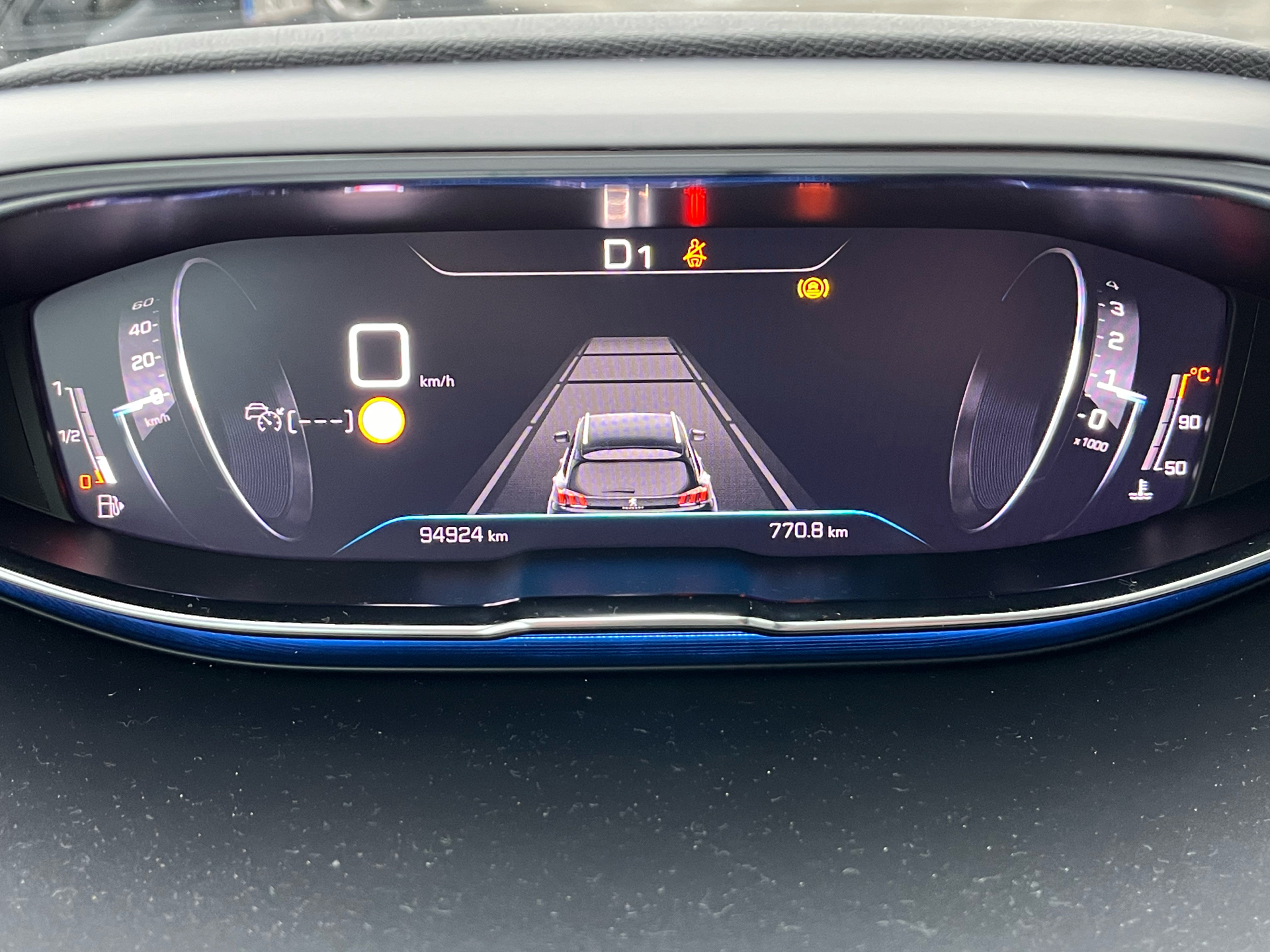 Sort Peugeot 3008 fra 2021