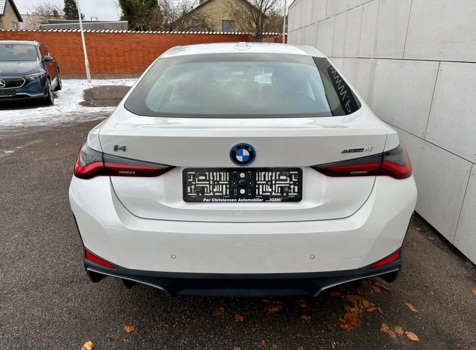 Grå BMW i4 fra 2022