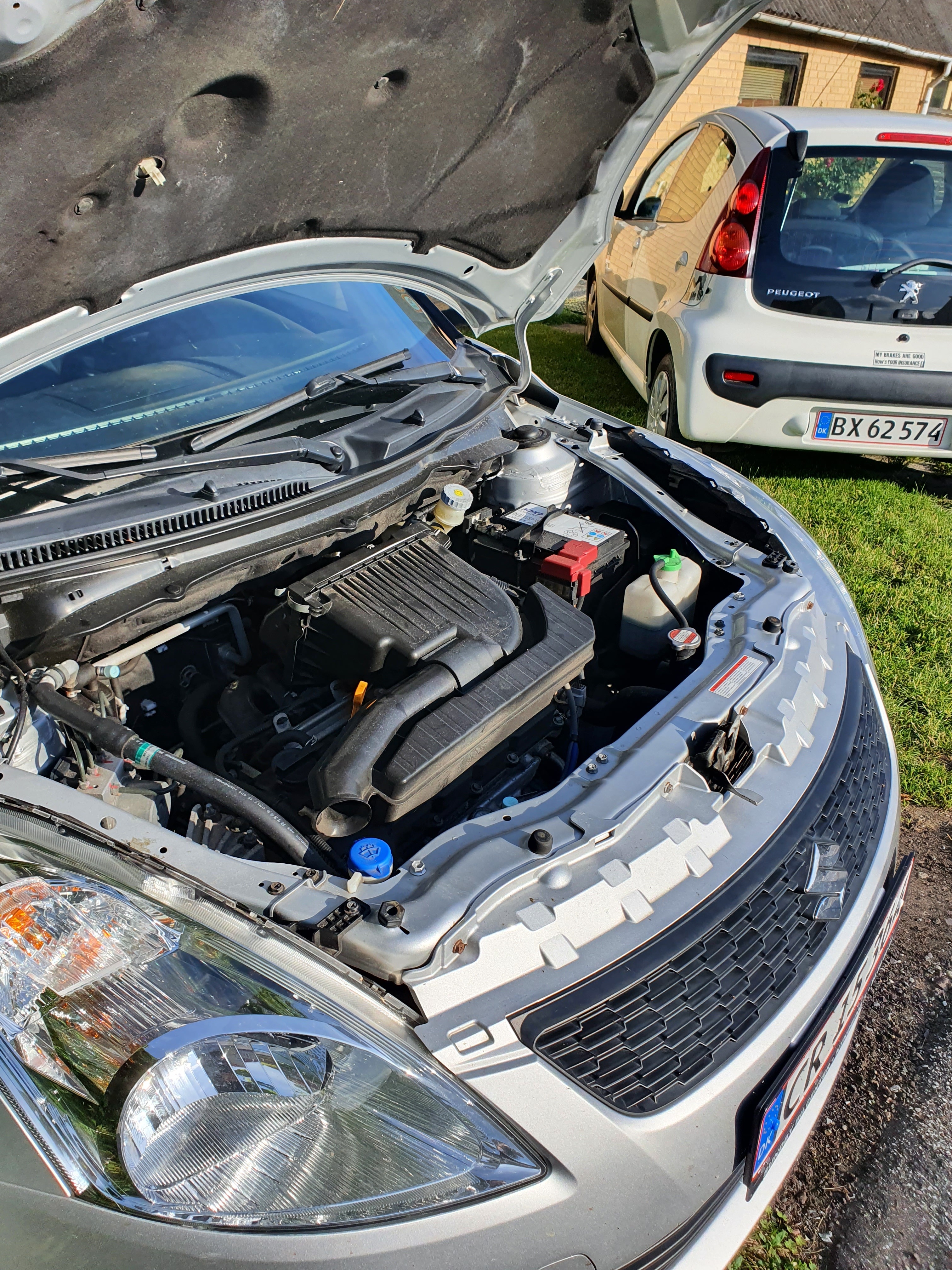 Sølv Suzuki Swift fra 2013