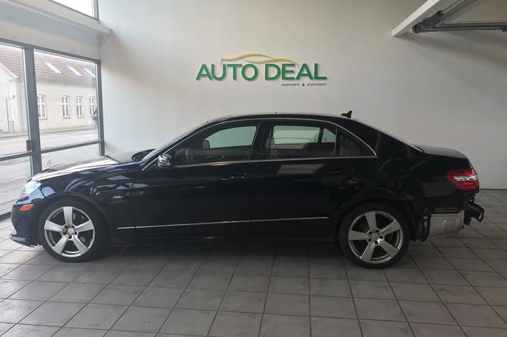 Sort Mercedes E350 fra 2011