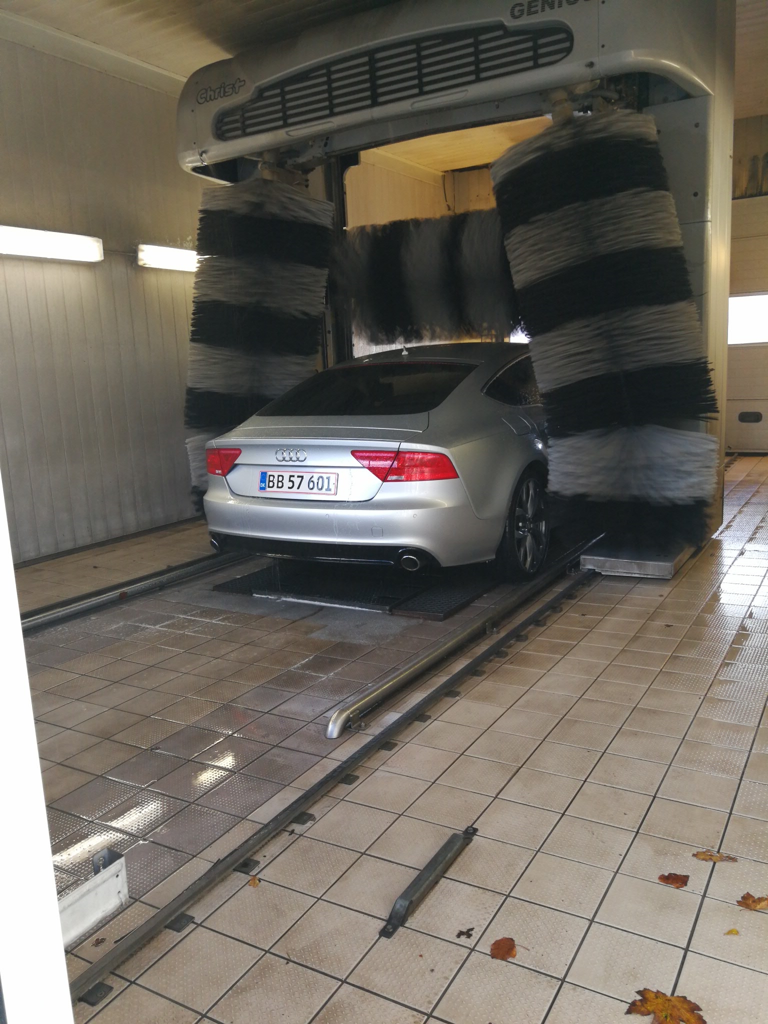 Grå Audi A7 fra 2012
