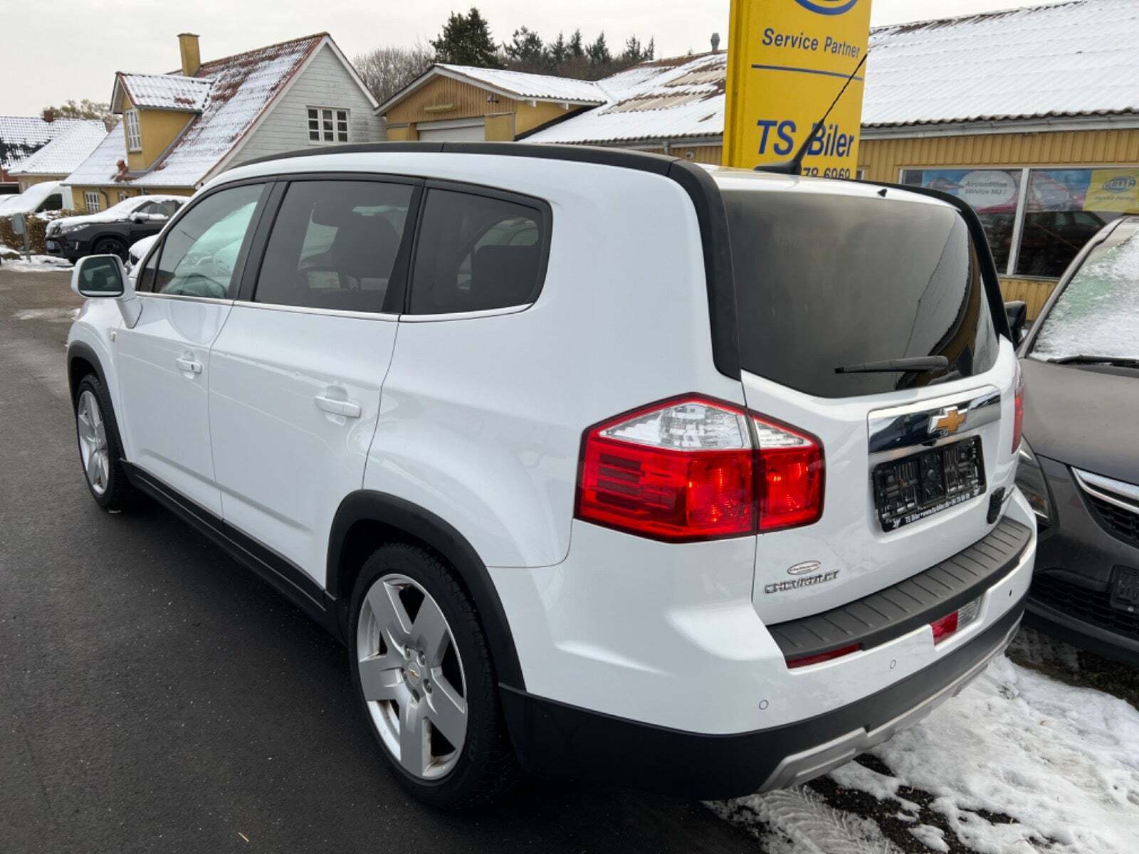 Hvid Chevrolet Orlando fra 2013