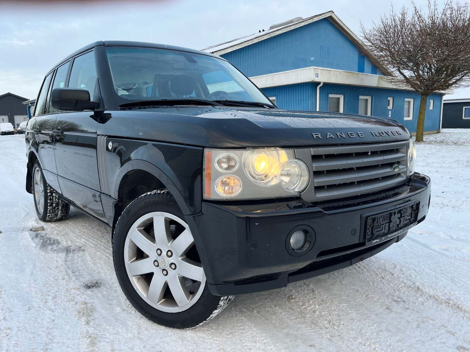 Gul Land Rover Range Rover fra 2008