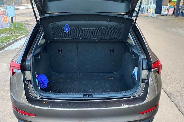 Brun Skoda Scala fra 2019