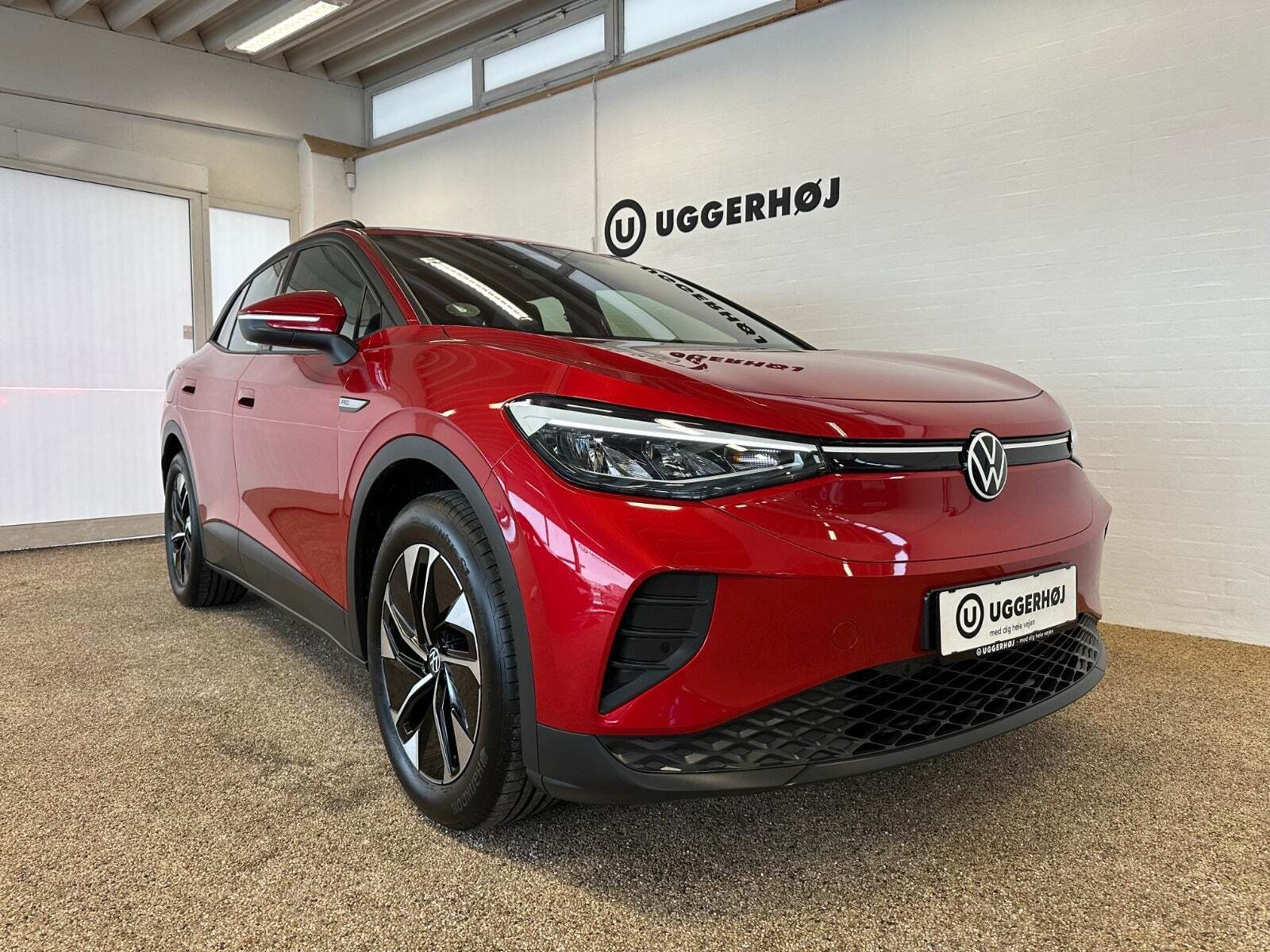 Rød VW ID.4 fra 2023