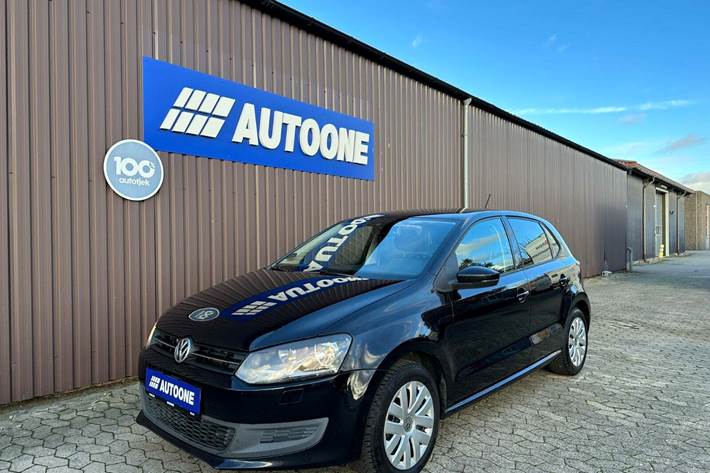 Sort VW Polo fra 2009