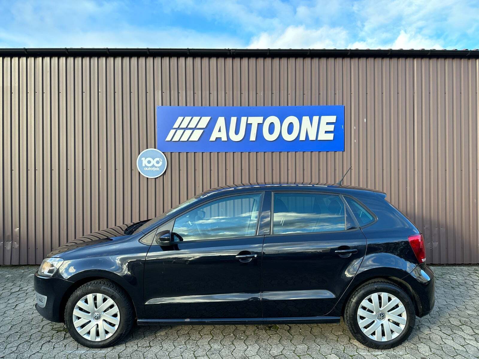 Sort VW Polo fra 2009