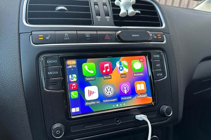 Sort VW Polo fra 2009