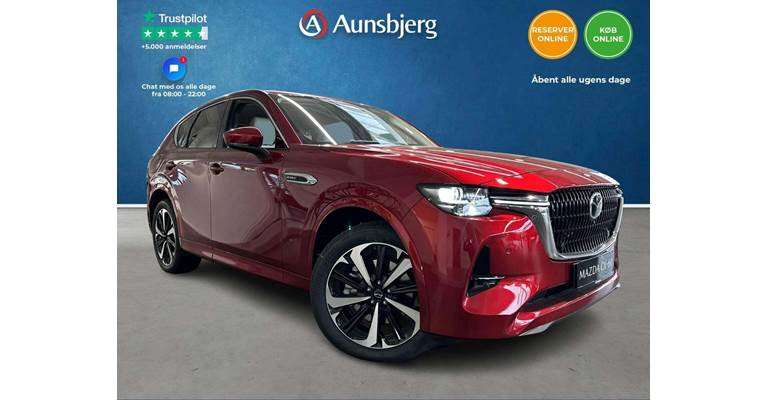 Mazda CX-60 3.3 e-Skyactiv D 200 Takumi Automatik (Årgang 01/2023 - 02/2024)