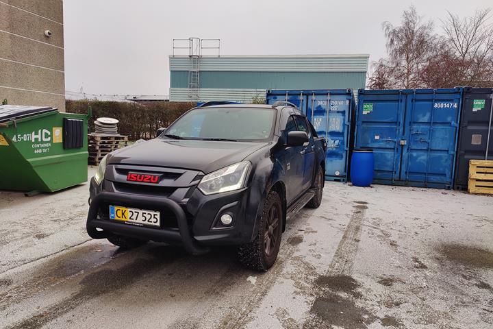 Sort Isuzu D-Max fra 2017