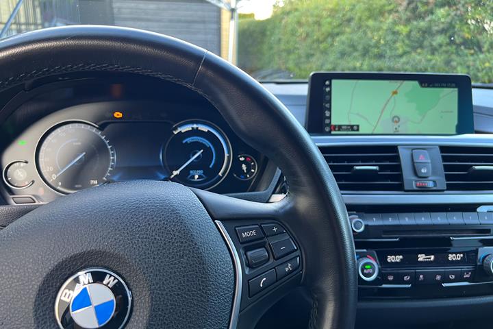 Blå BMW 4-serie fra 2018