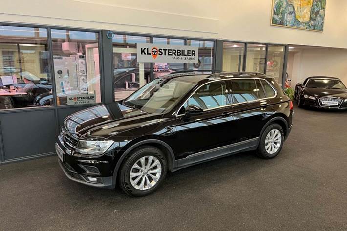 Sort VW Tiguan fra 2018