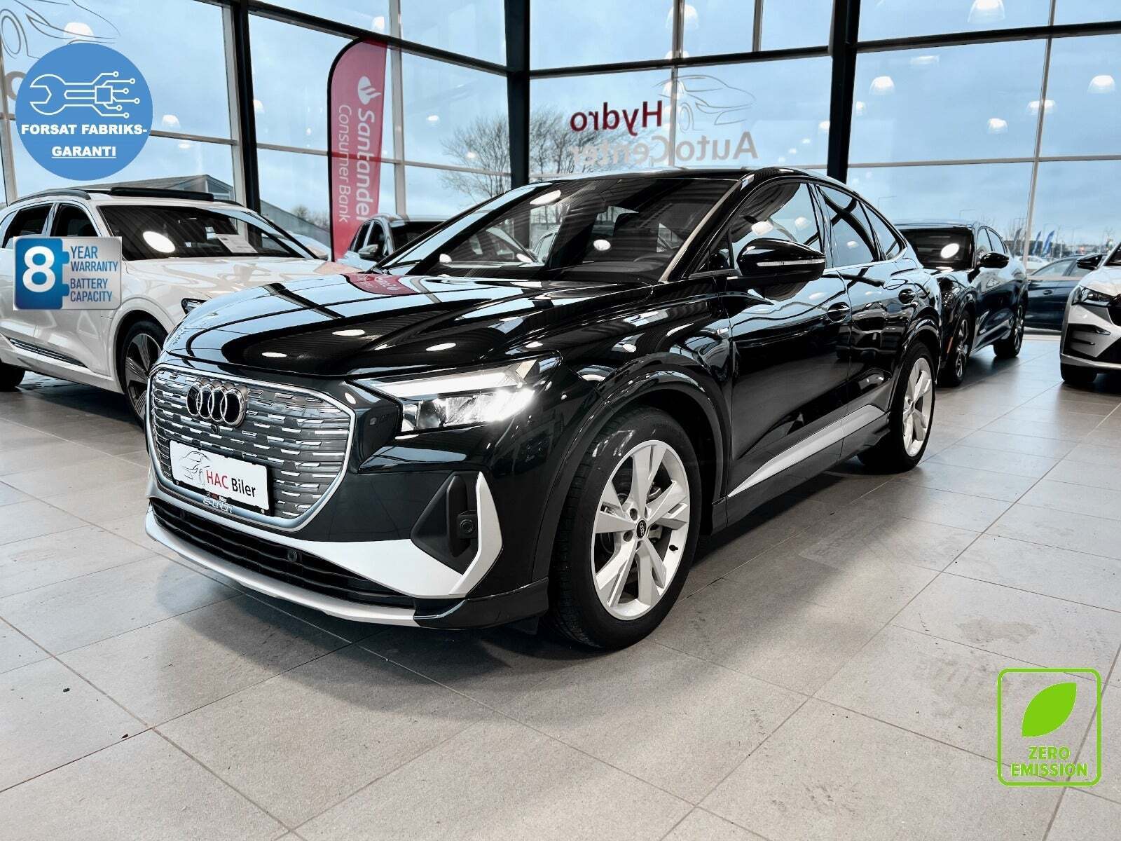 Sort Audi Q4 e-tron fra 2022