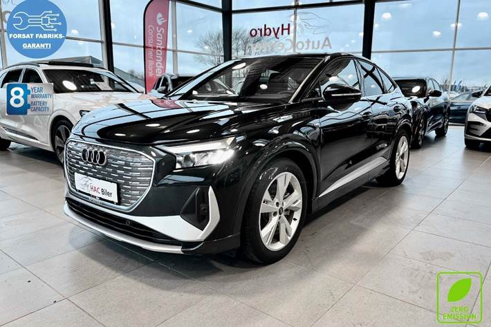 Sort Audi Q4 e-tron fra 2022