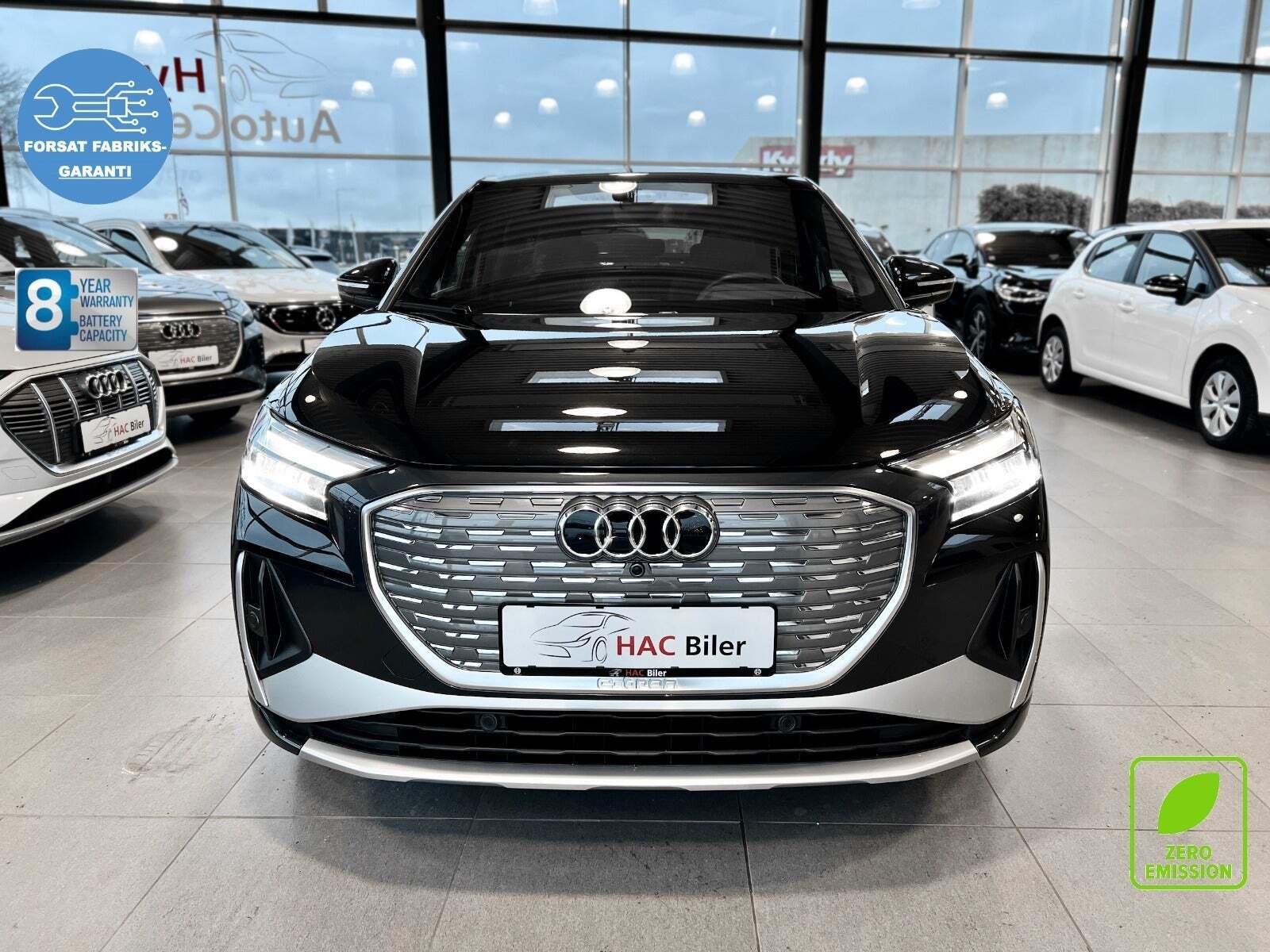 Sort Audi Q4 e-tron fra 2022