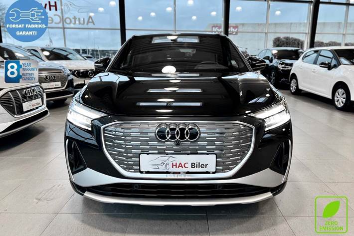 Sort Audi Q4 e-tron fra 2022