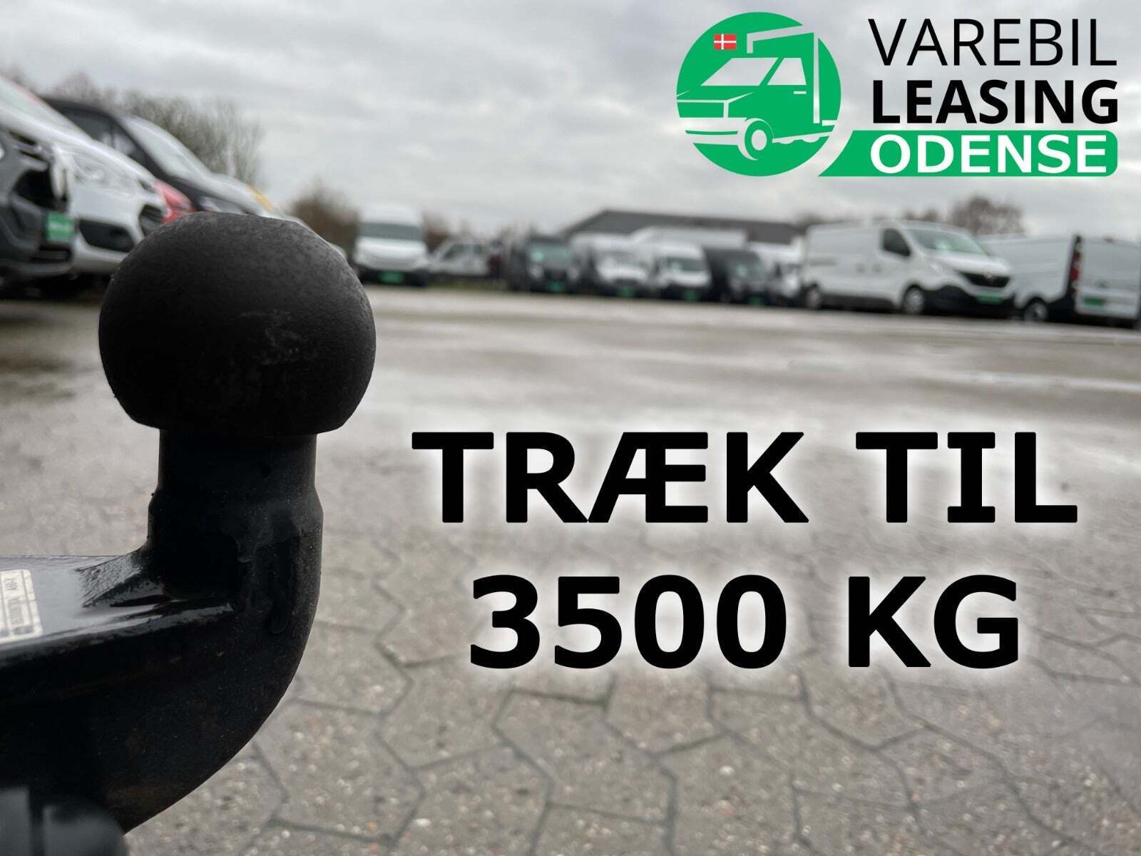 Grå Mercedes X350 d fra 2020