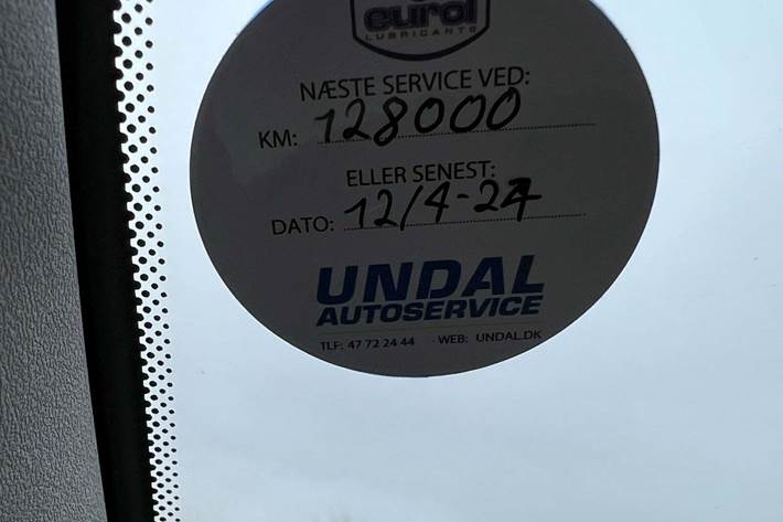 Sølv Fiat Panda fra 2011