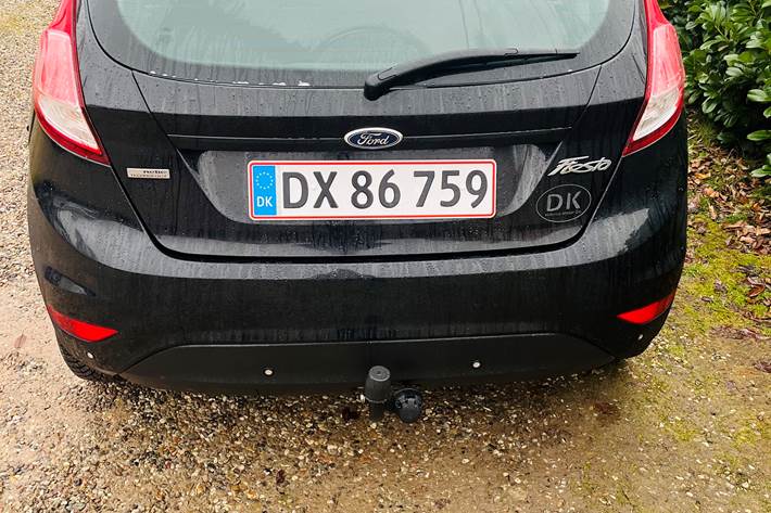 Sort Ford Fiesta fra 2013