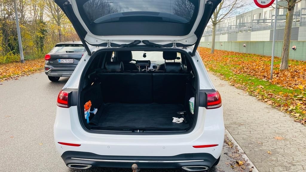 Hvid Mercedes B220 d fra 2020