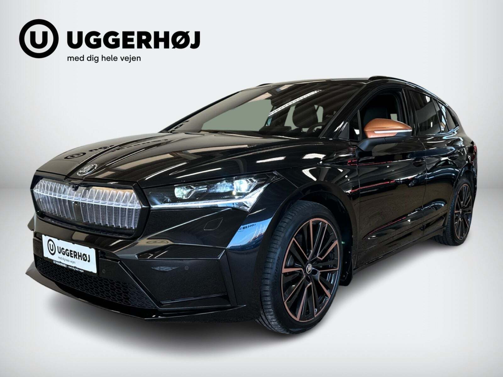 Sort Skoda Enyaq fra 2022