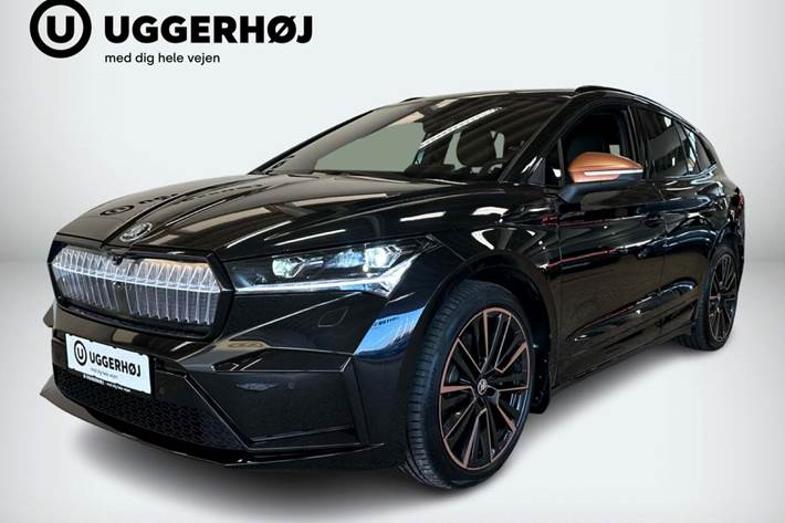 Sort Skoda Enyaq fra 2022