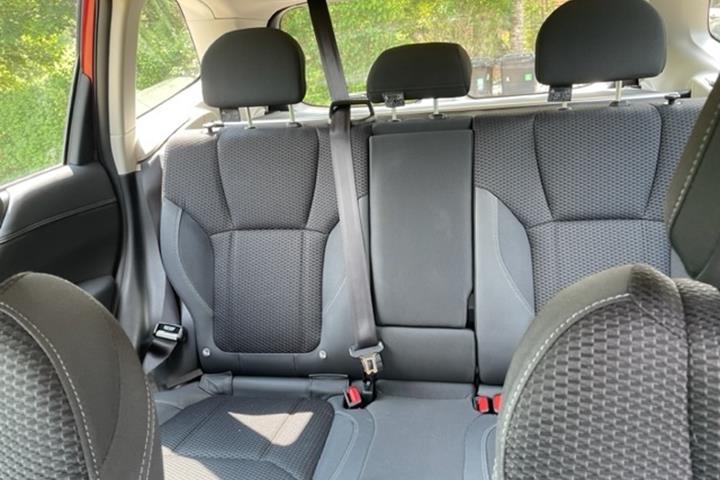Rød Subaru Forester fra 2020