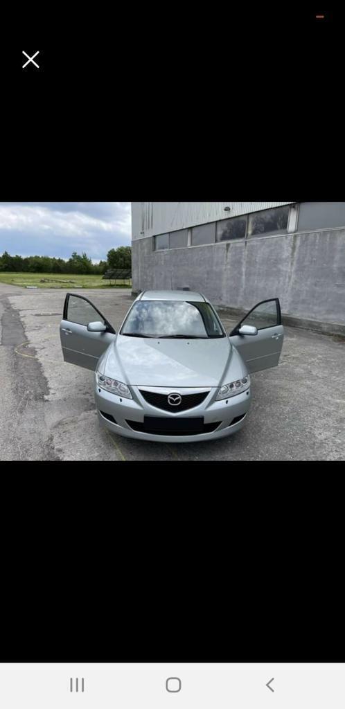 Sølv Mazda 6 fra 2004