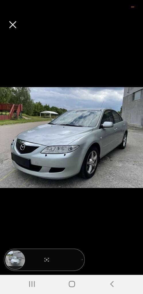 Sølv Mazda 6 fra 2004