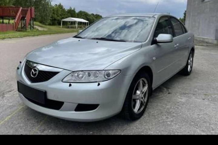 Sølv Mazda 6 fra 2004