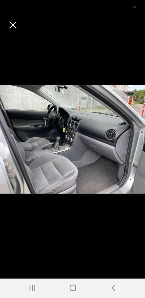 Sølv Mazda 6 fra 2004