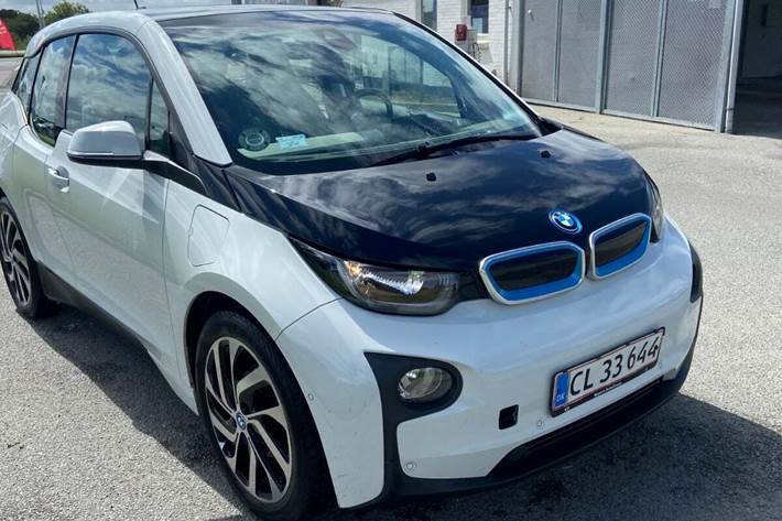 Hvid BMW i3 fra 2014