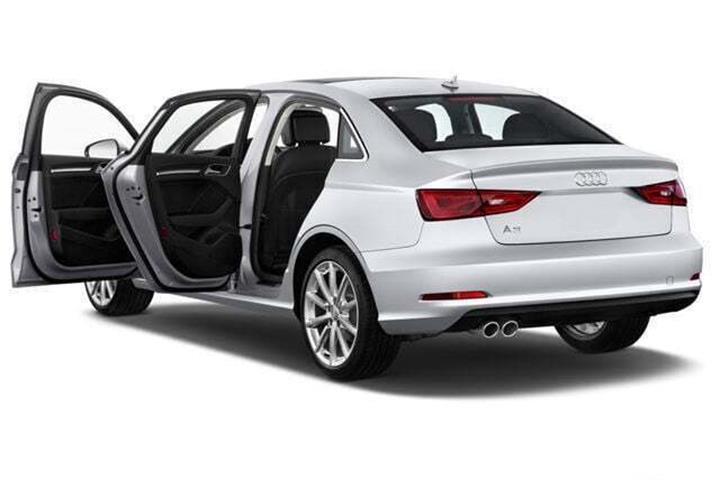 Grå Audi A3 fra 2016
