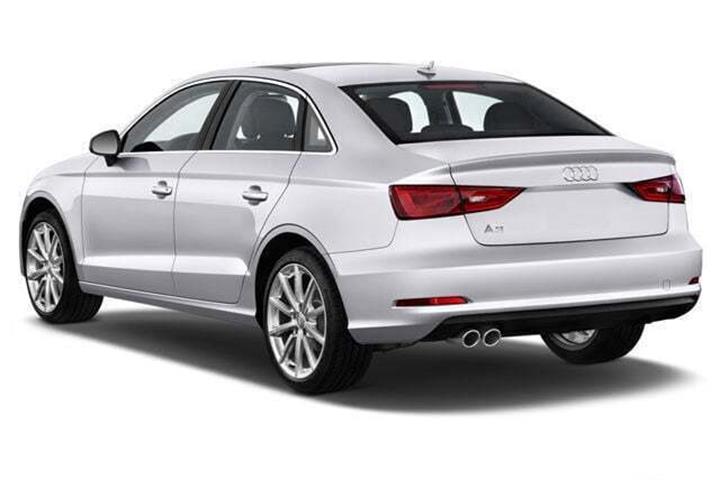 Grå Audi A3 fra 2016