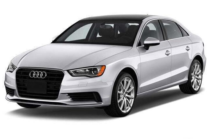 Grå Audi A3 fra 2016