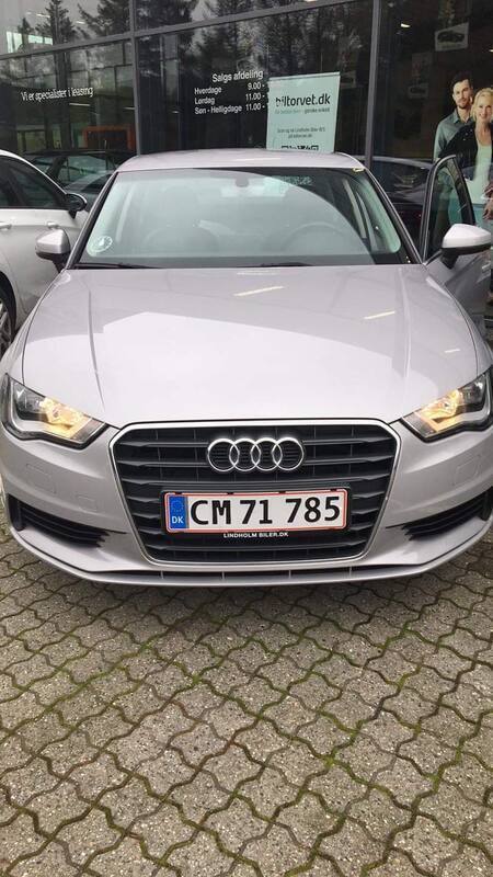 Audi A3 1,6 TDI 110HK 4-DØRS