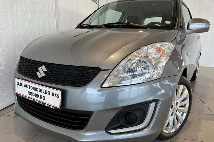 Grå Suzuki Swift fra 2017