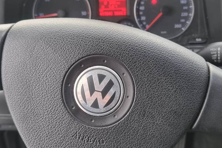 Sølv VW Golf V fra 2007