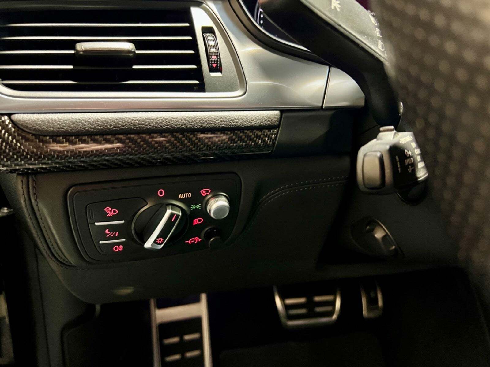 Sort Audi RS7 fra 2014