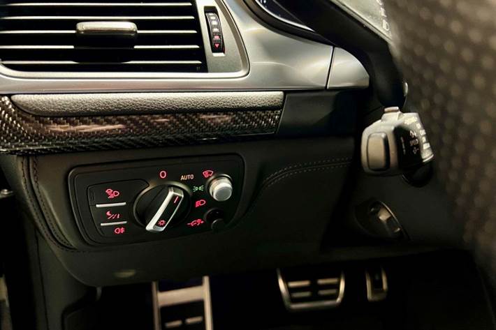 Sort Audi RS7 fra 2014