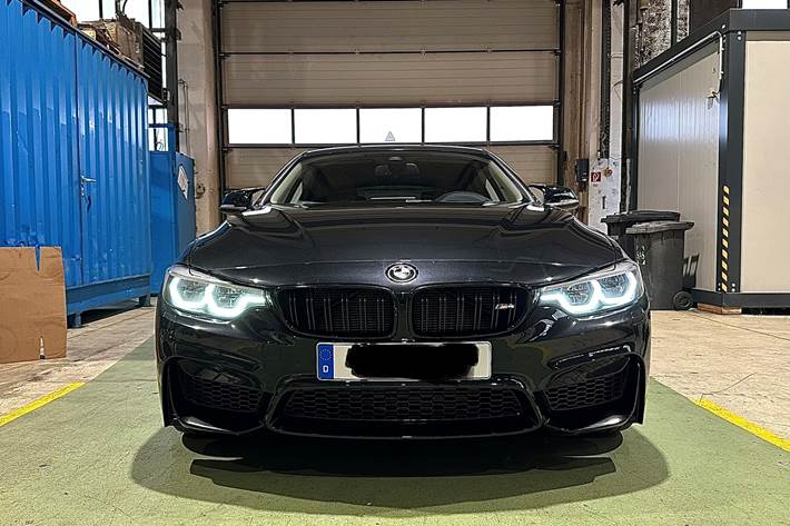 Sort BMW 435d fra 2017