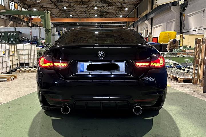 Sort BMW 435d fra 2017
