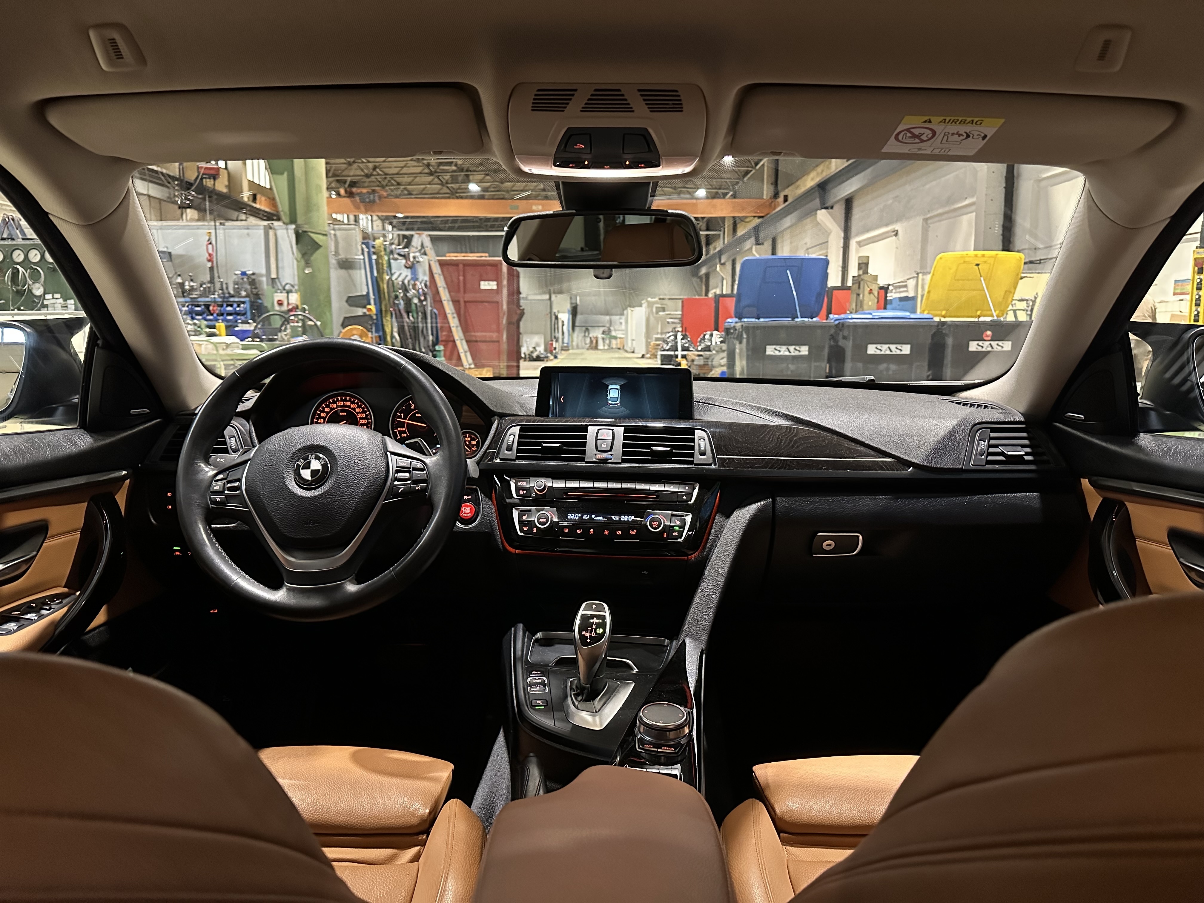 Sort BMW 435d fra 2017