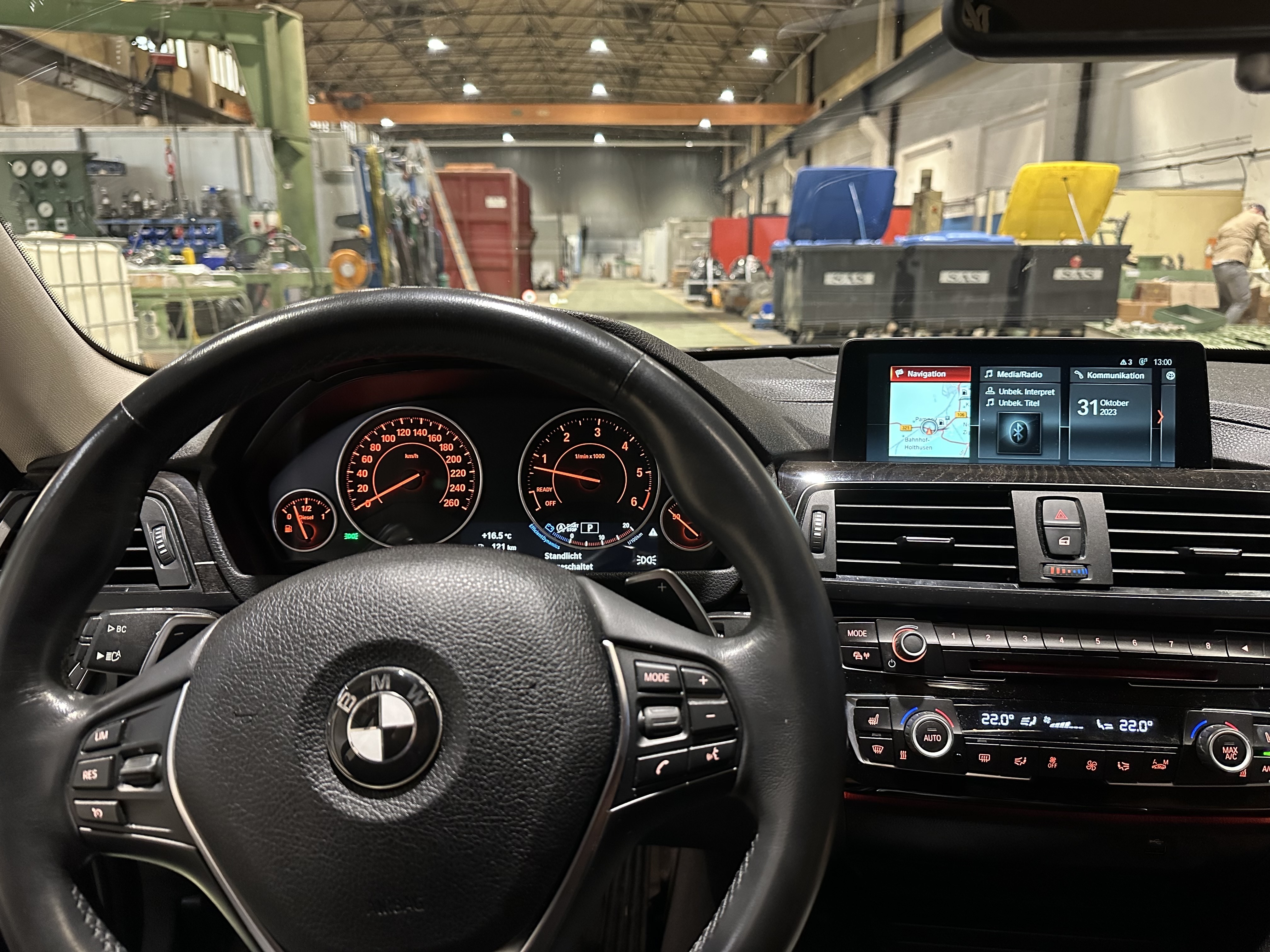 Sort BMW 435d fra 2017