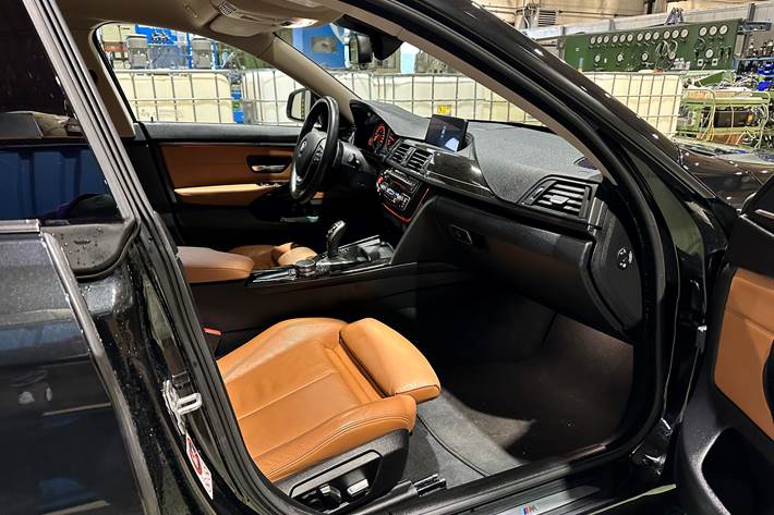 Sort BMW 435d fra 2017