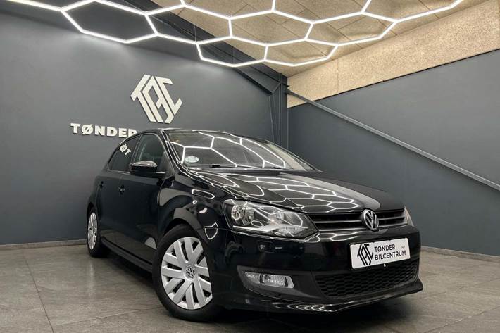 Sort VW Polo fra 2011