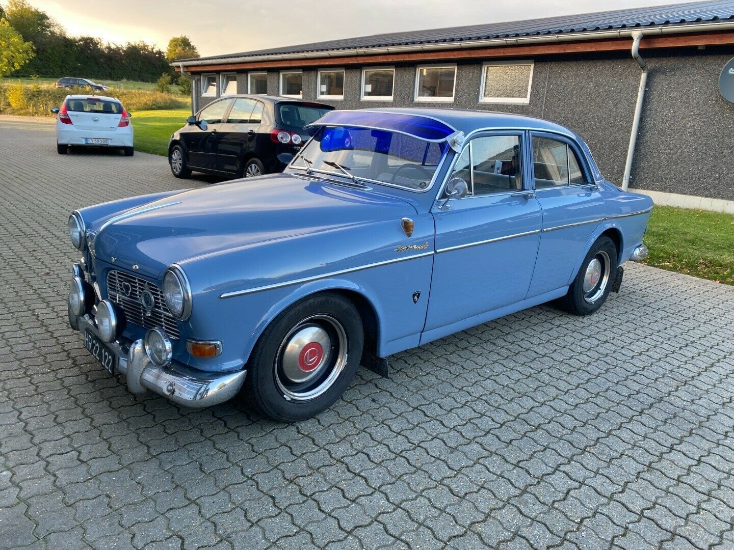 Blå Volvo Amazon fra 1962