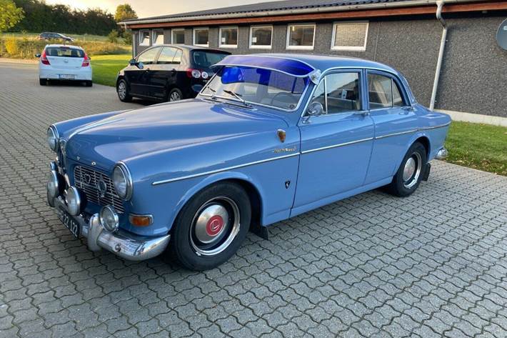 Blå Volvo Amazon fra 1962