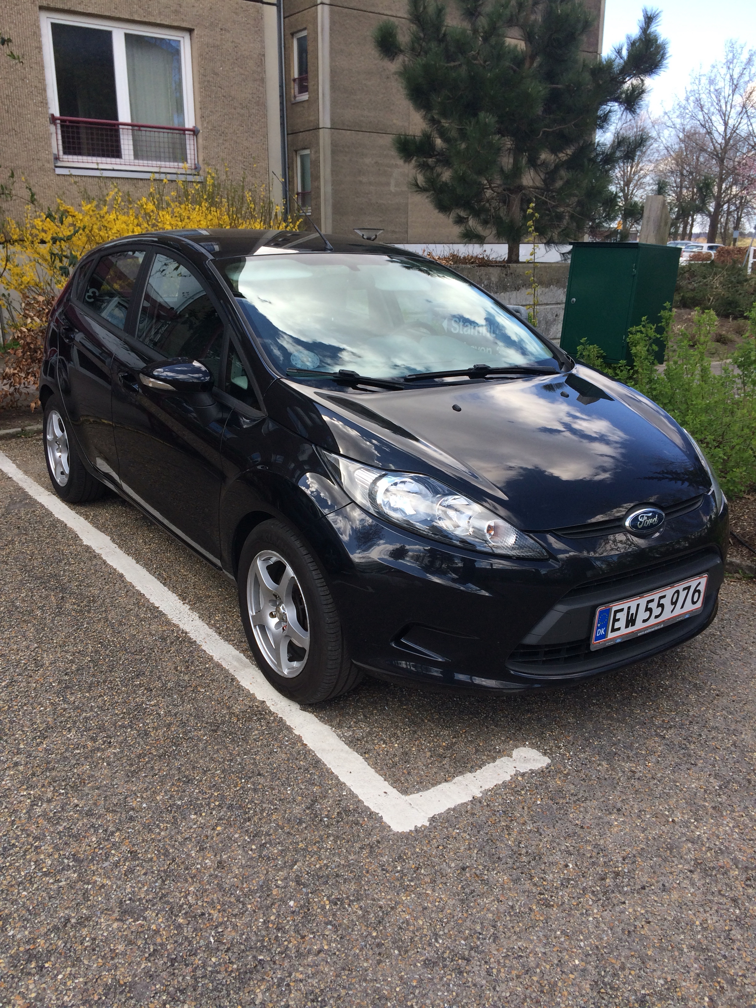 Sort Ford Fiesta fra 2011