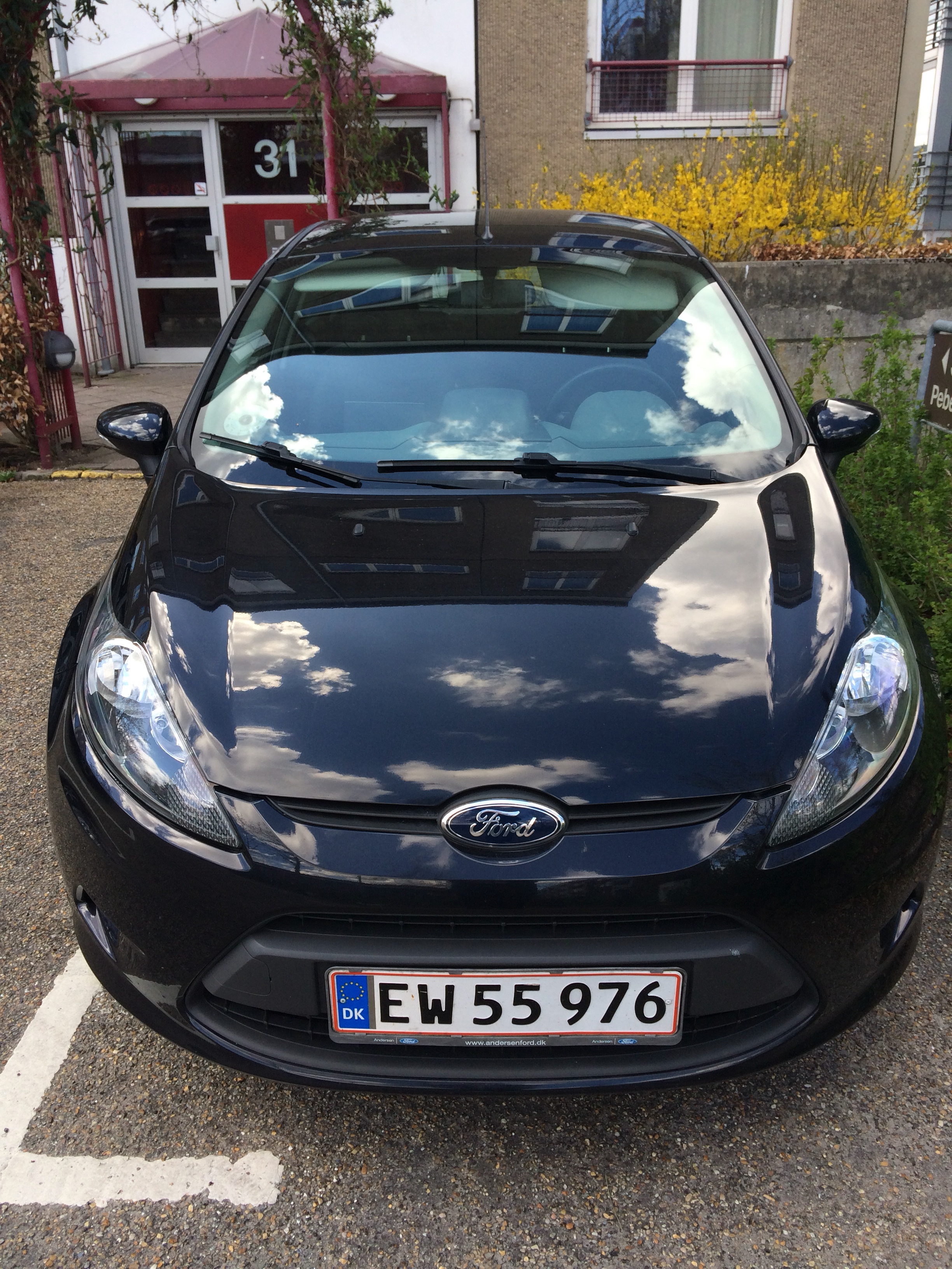 Sort Ford Fiesta fra 2011